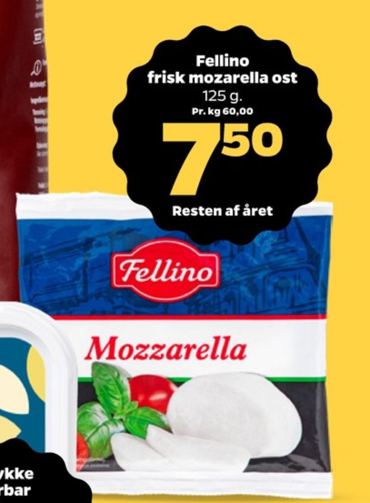 Fellino, Mozzarella