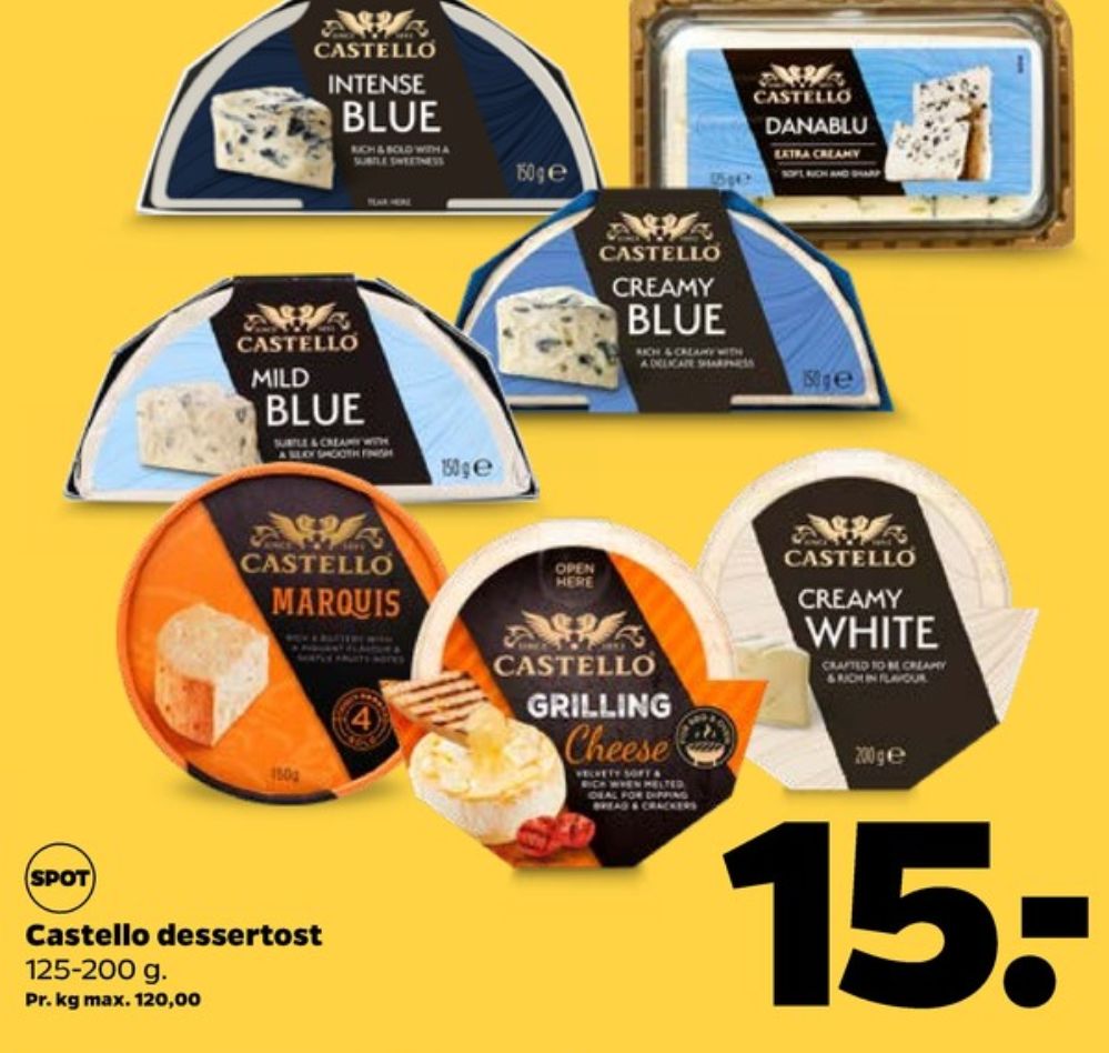 Castello Grilling Cheese, Skimmelost