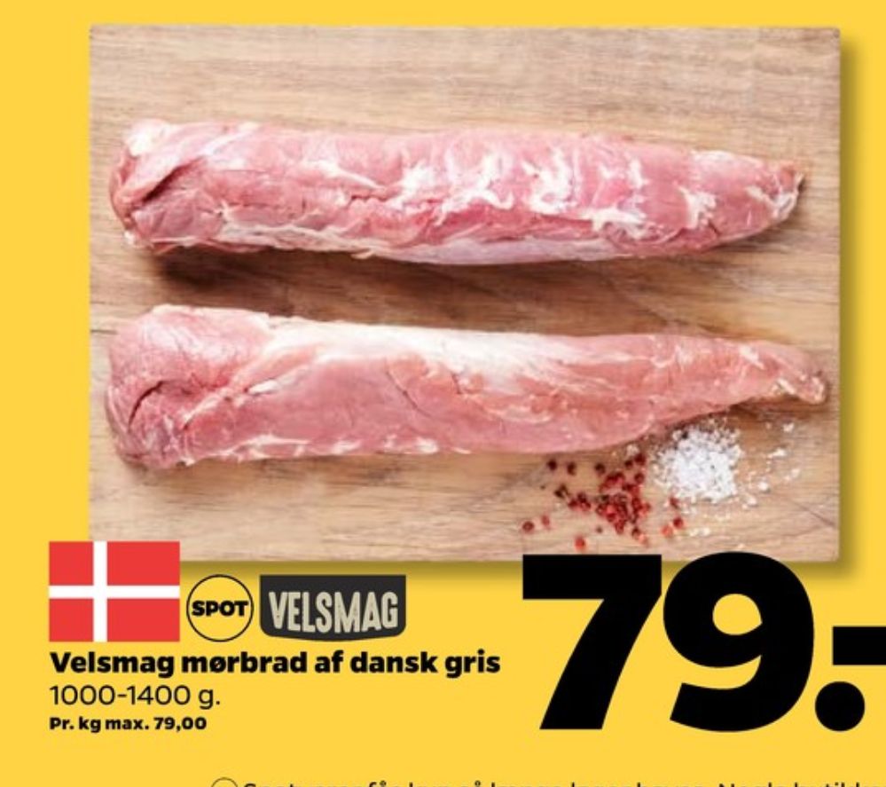 Velsmag, Grisemørbrad