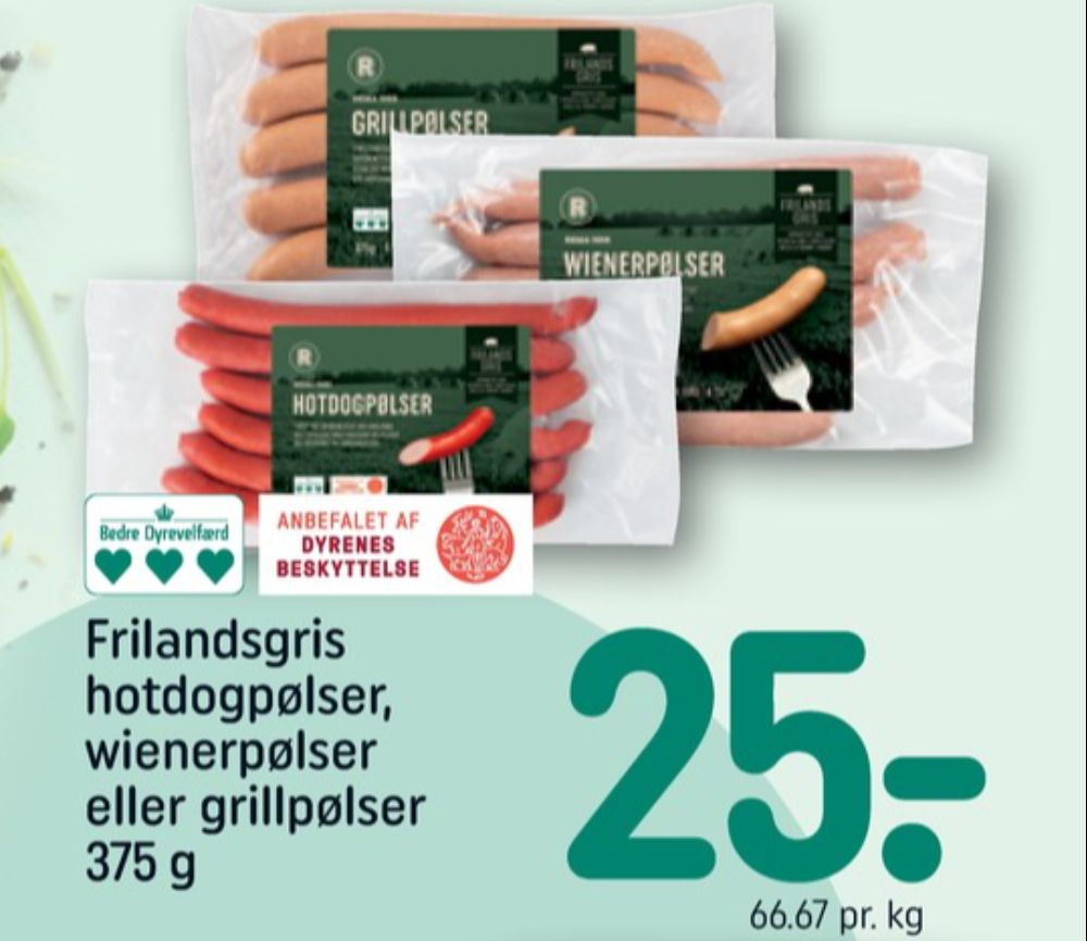 Rema 1000, Grillpølser