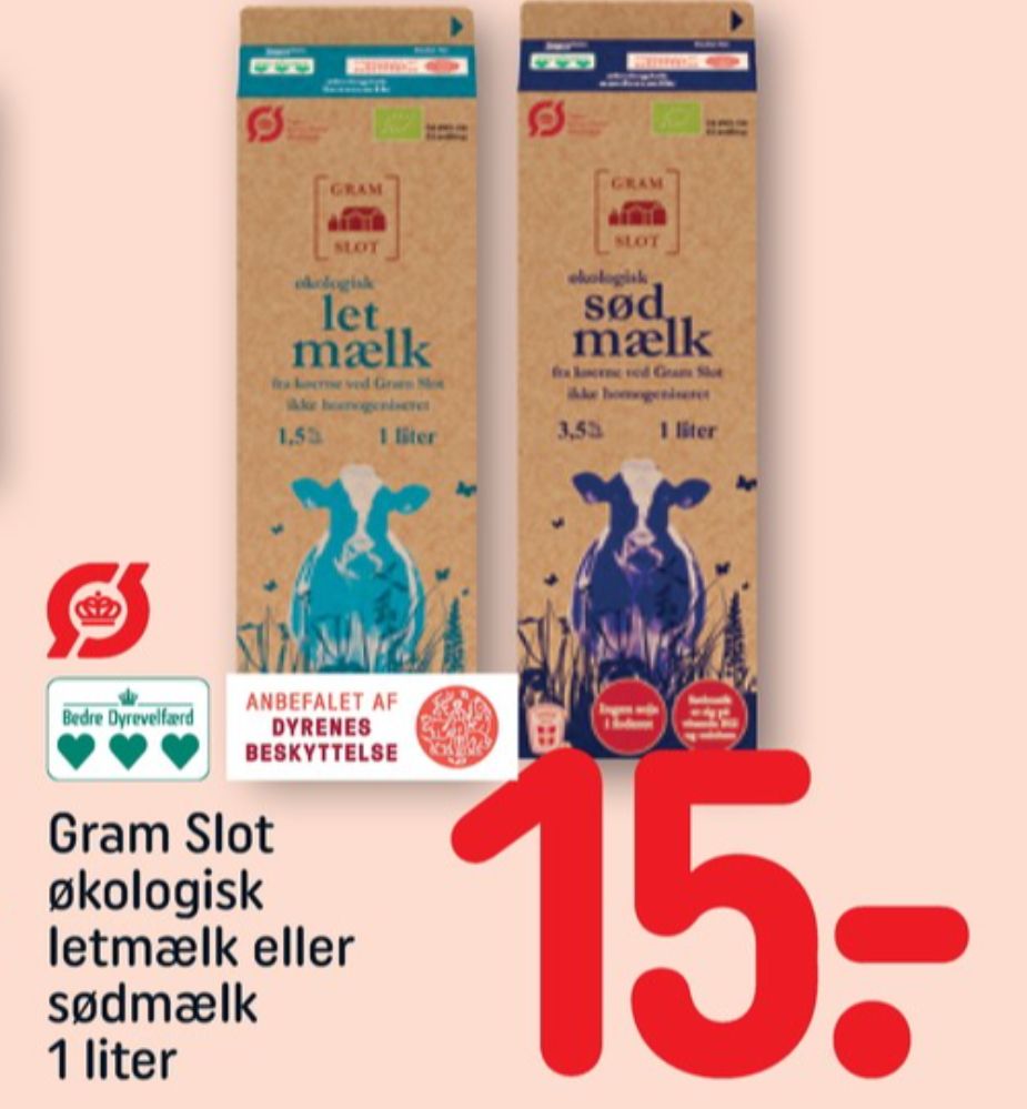Gram Slot, Letmælk