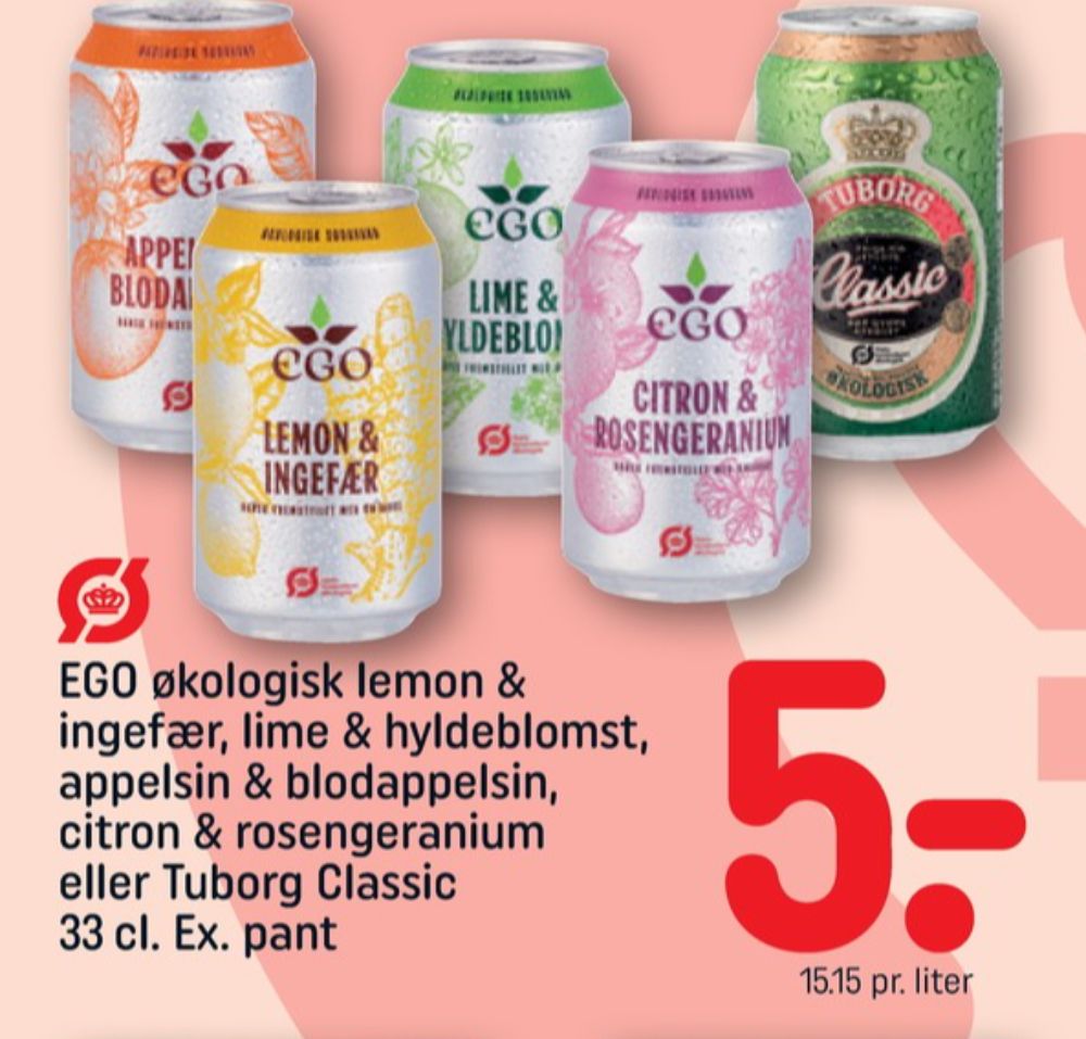 Tuborg Classic, Øl