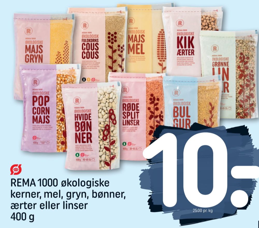 Rema 1000, Popcornmajs