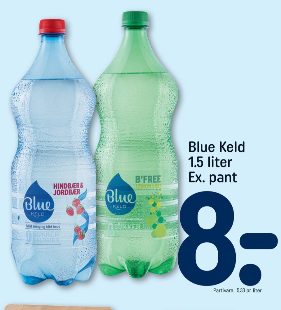 Blue Keld BFree, Sportssodavand Lemon Lime