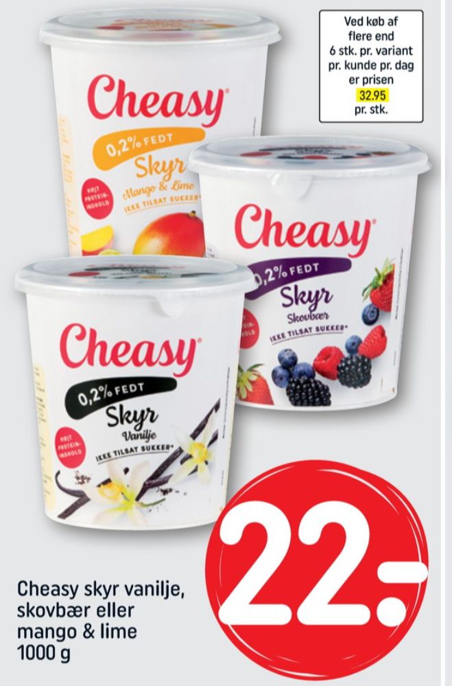 Cheasy, Mango & Lime Skyr 