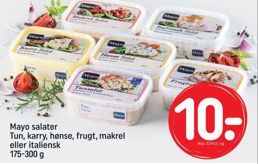Mayo Brasserie, Makrelsalat