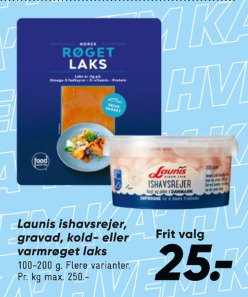Laks i skiver