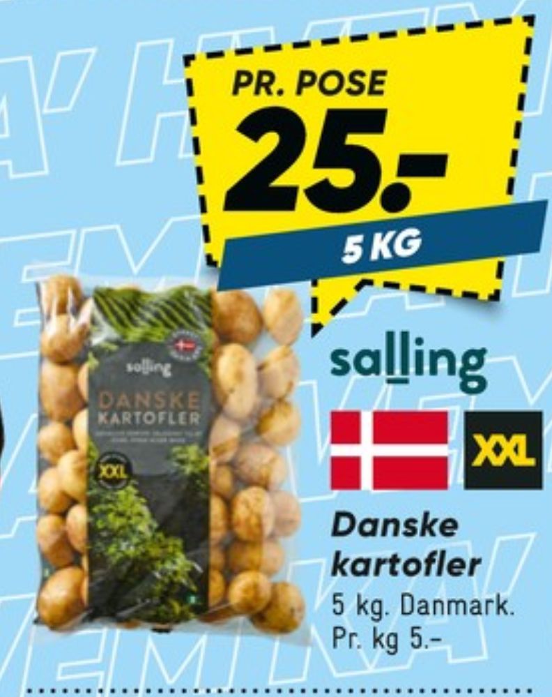 Salling, Kartofler