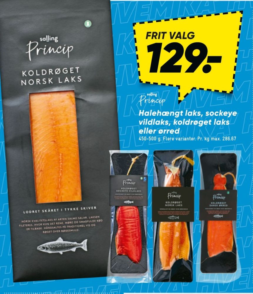 Salling Princip, Laks