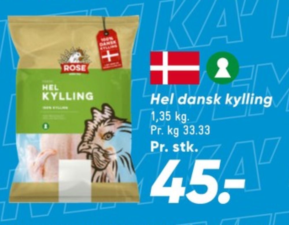 Rose, Kylling