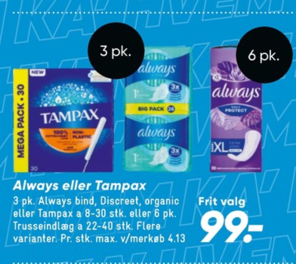 Always, Trusseindlæg