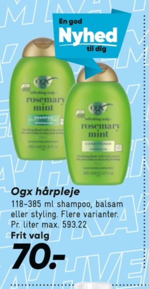 OGX, Balsam