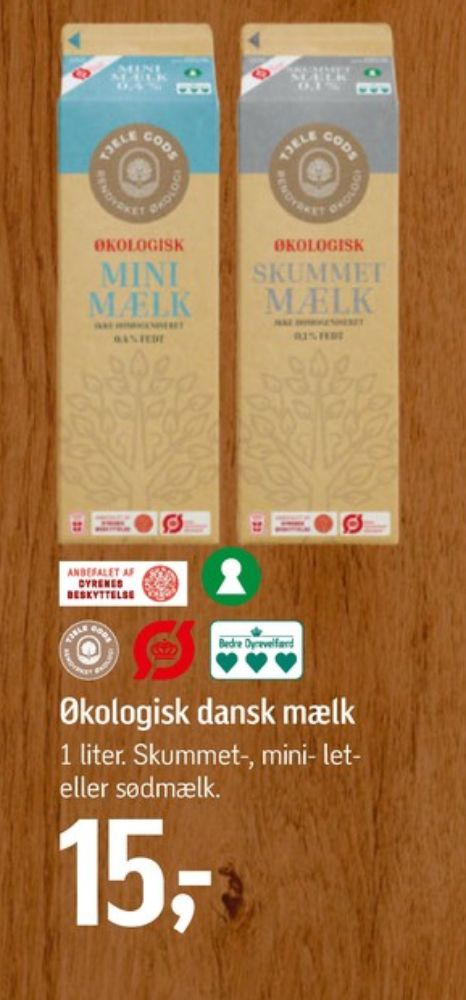 Tjele Gods, Sødmælk