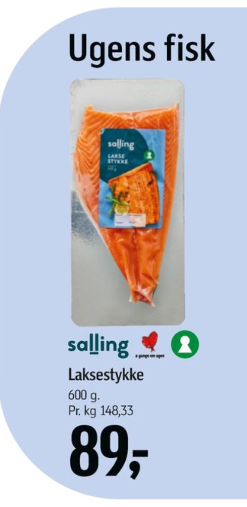 Salling, Laks