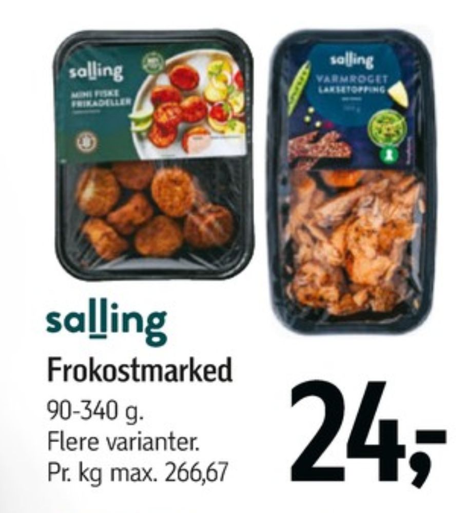 Salling, Laksetopping