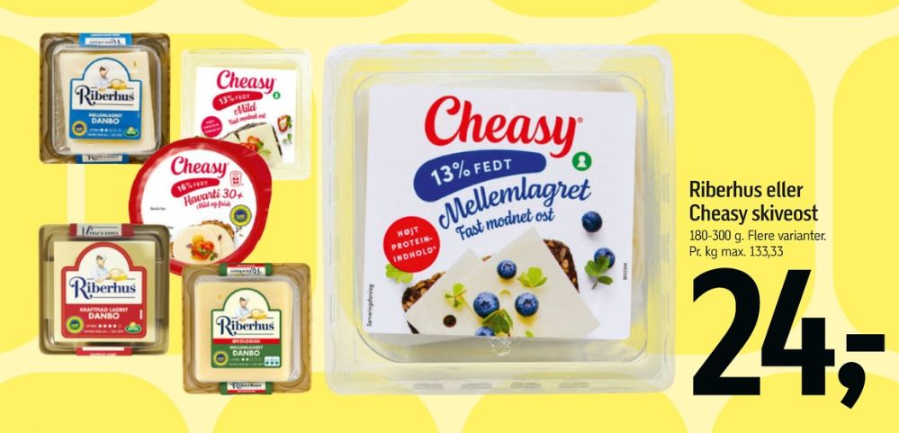 Cheasy, Havarti 30+ 