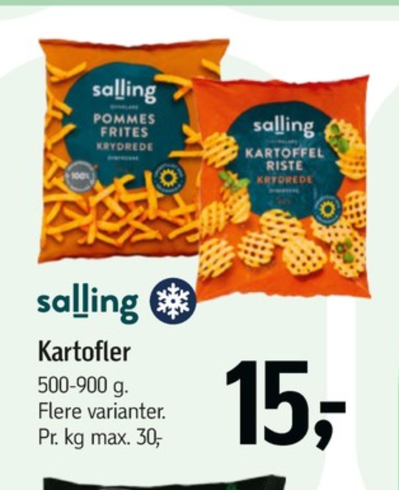 Salling, Pommes Frites Krydrede