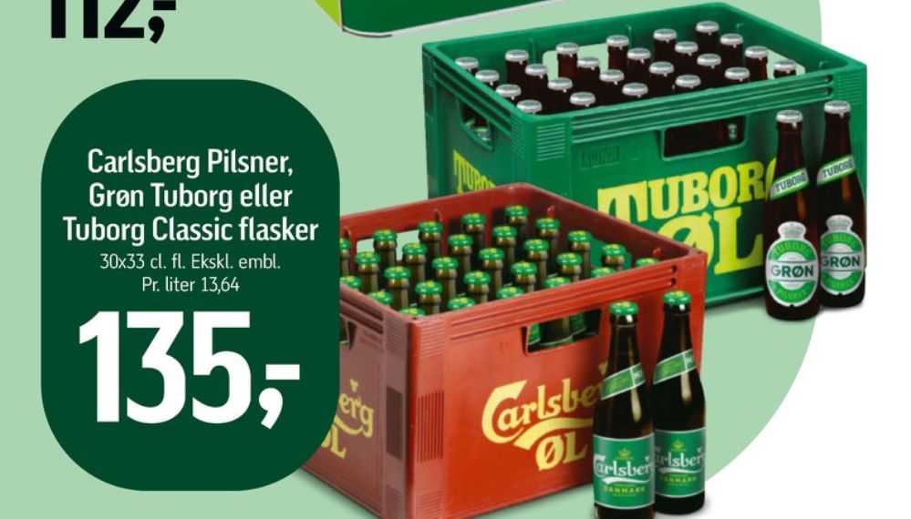 Tuborg Classic, Øl