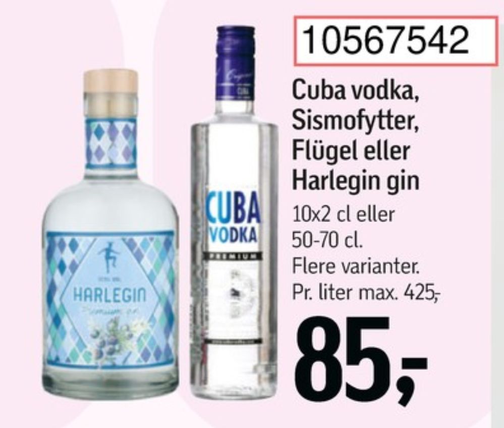 Cuba, Vodka