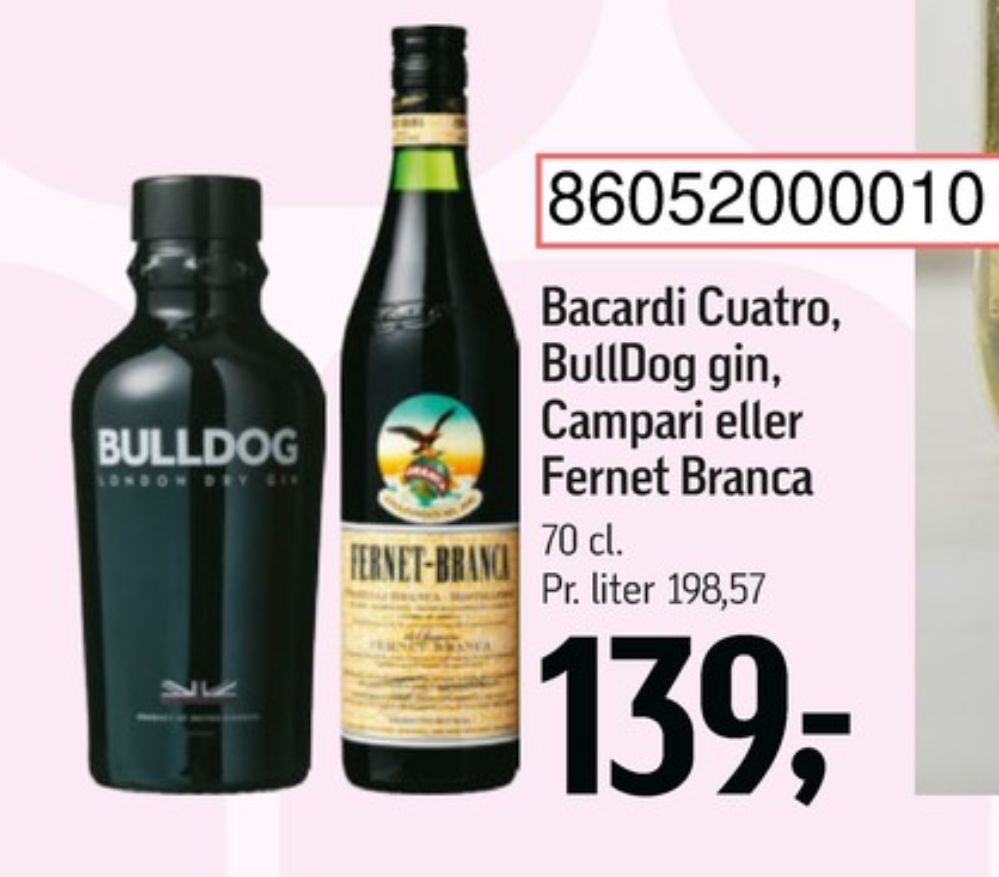 Bulldog, Gin