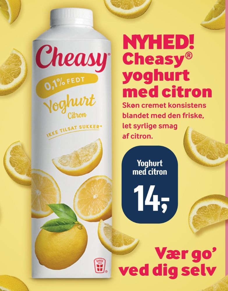Cheasy, Citron Yoghurt