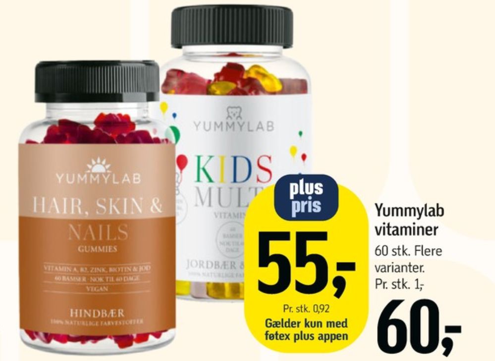 Yummylab, Vitaminer