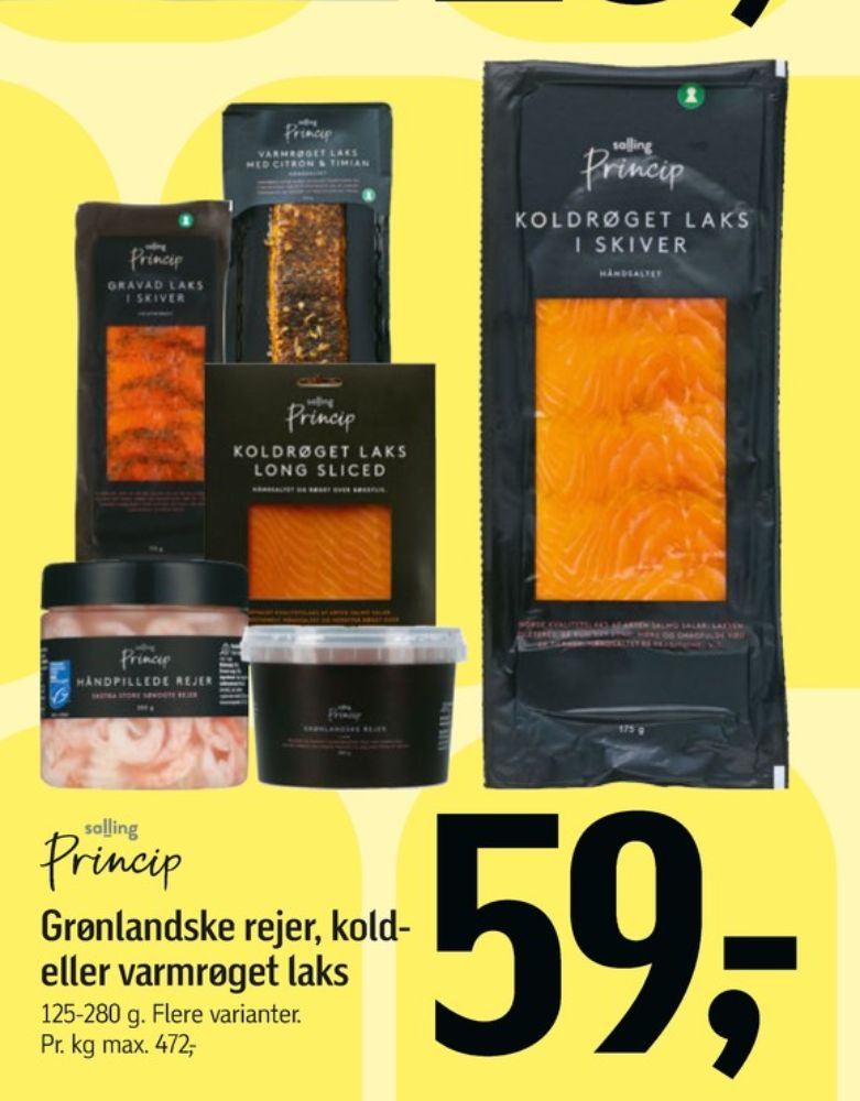 Salling Princip, Rejer