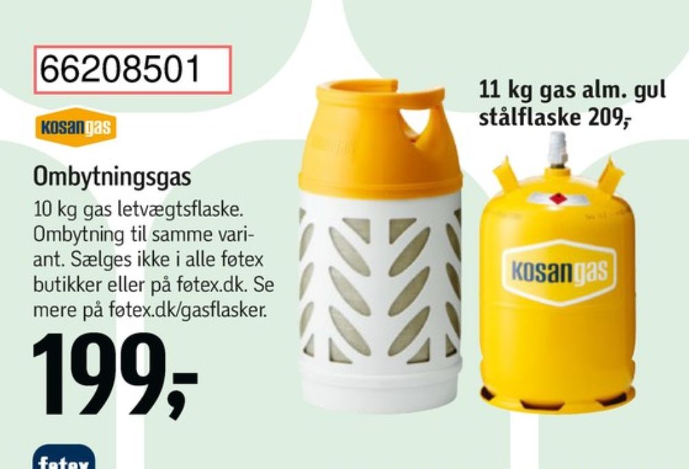 Kosan, Gasflaske