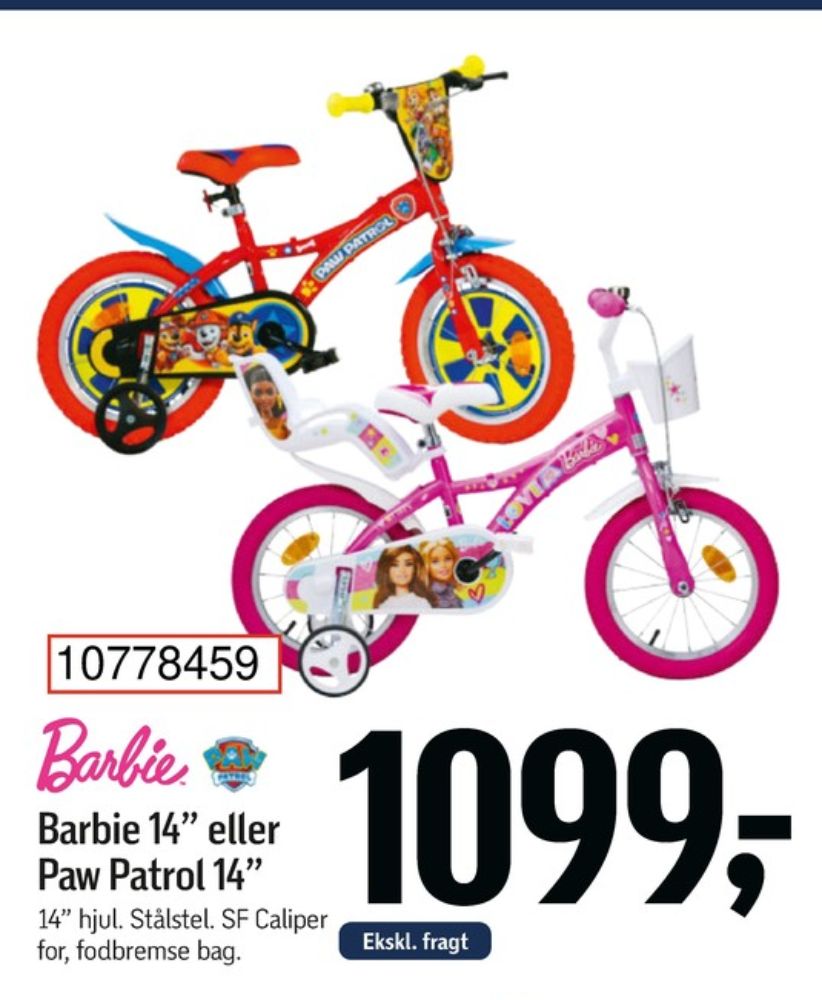 Barbie, Cykel