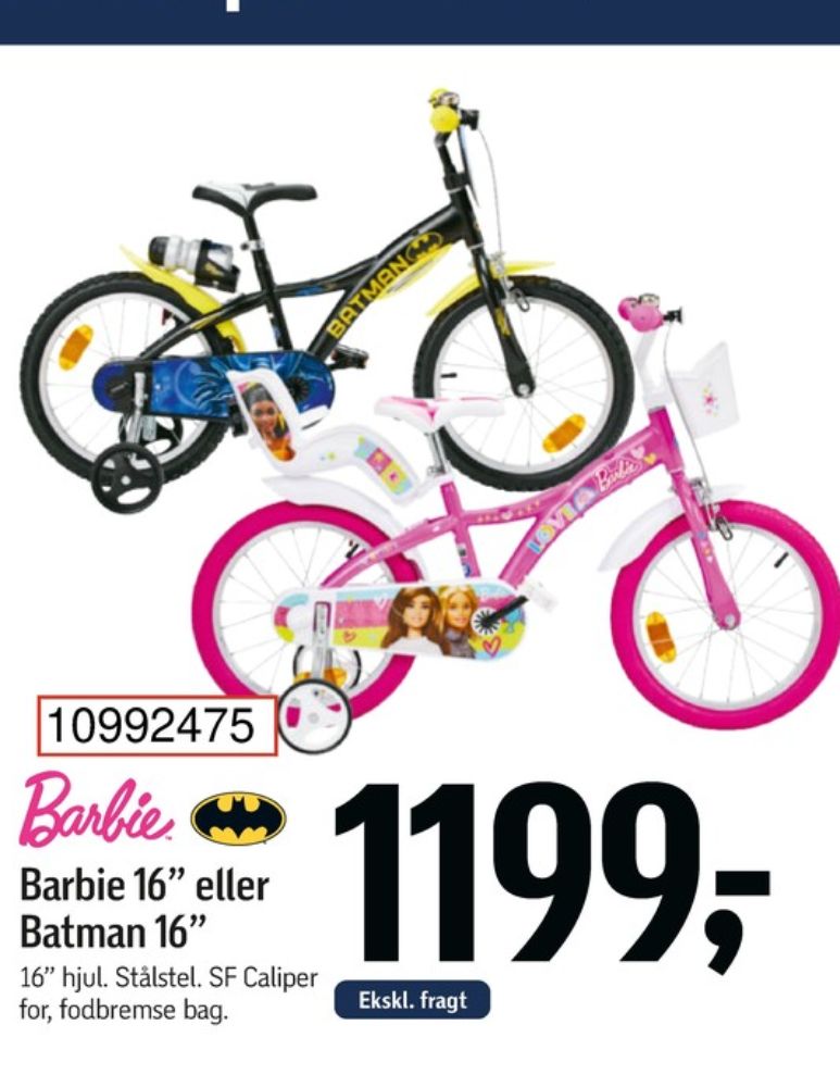 Barbie, Cykel