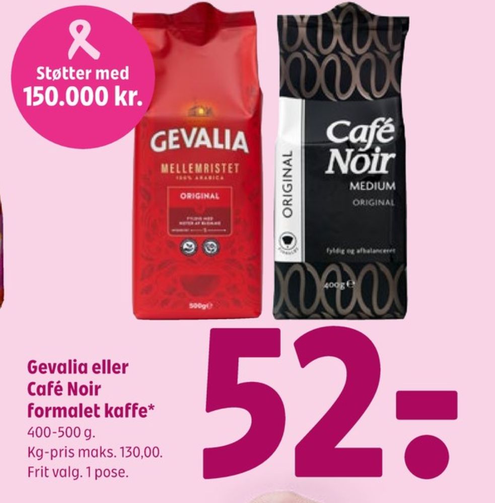 Gevalia Original, Kaffe Formalet