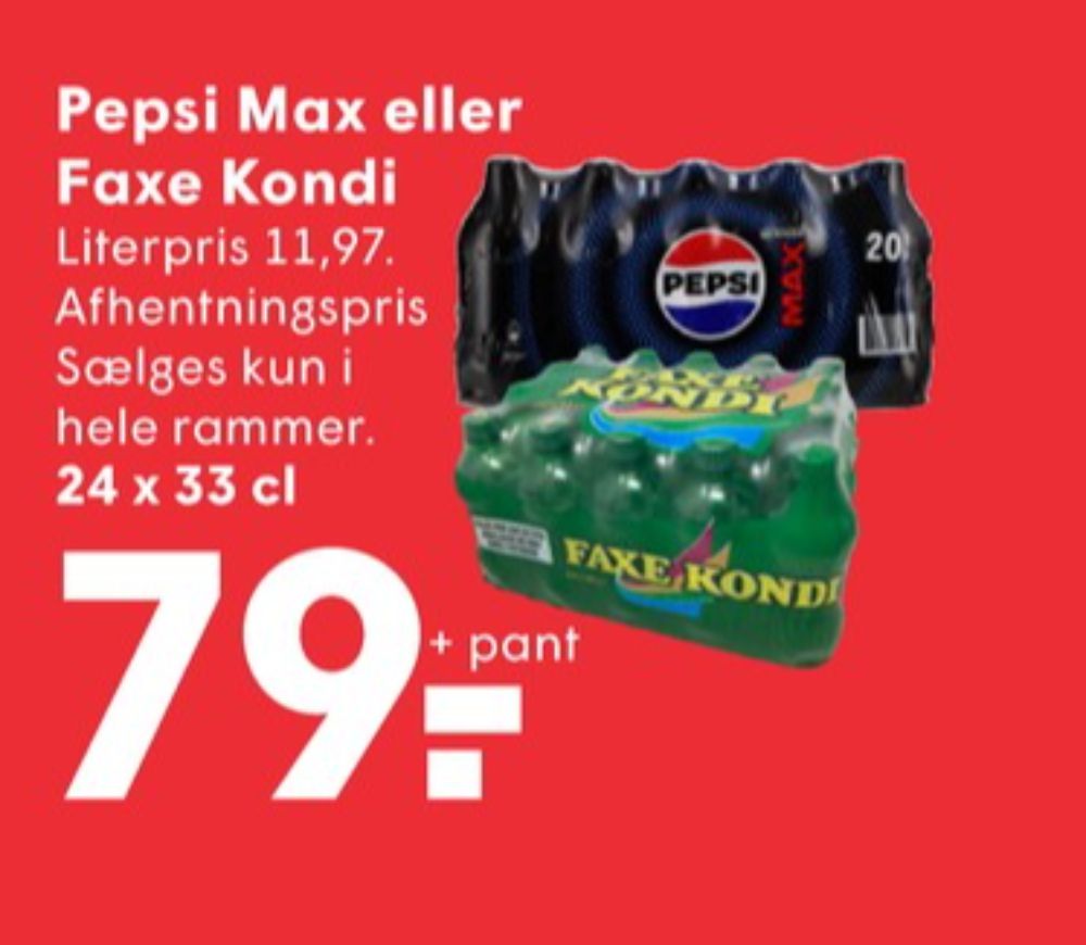 Faxe Kondi, Sportssodavand 24 pk.