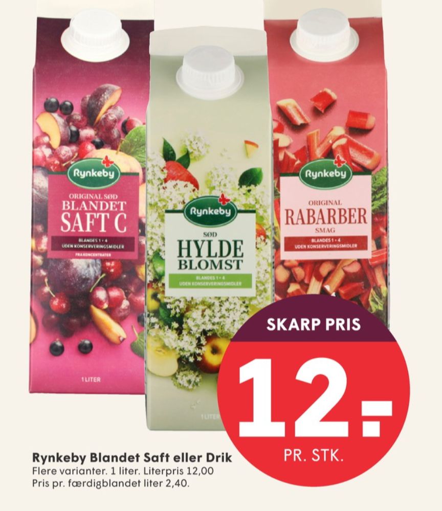 Rynkeby, Blandet Saft C