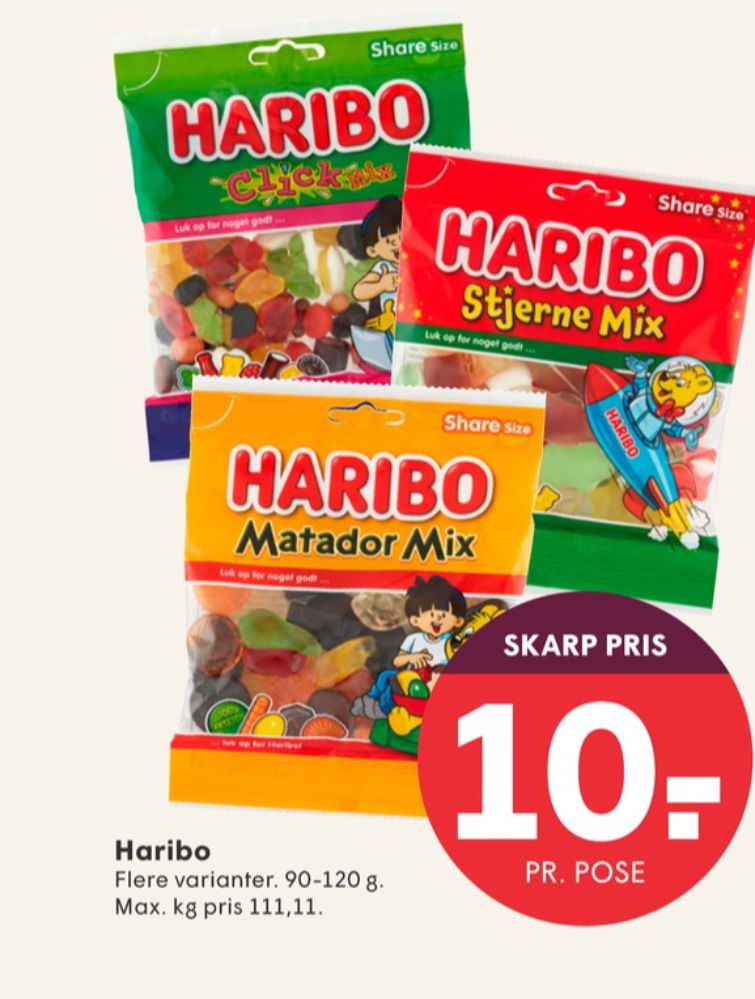 Haribo Click Mix, Slikposer