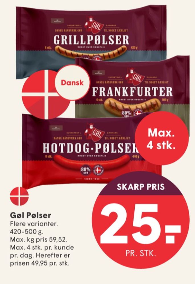 Gøl, Frankfurter