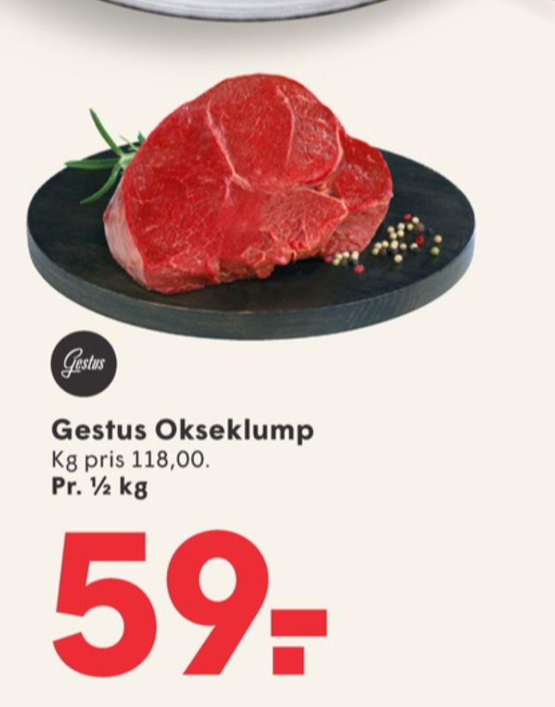 Gestus, Okseklump
