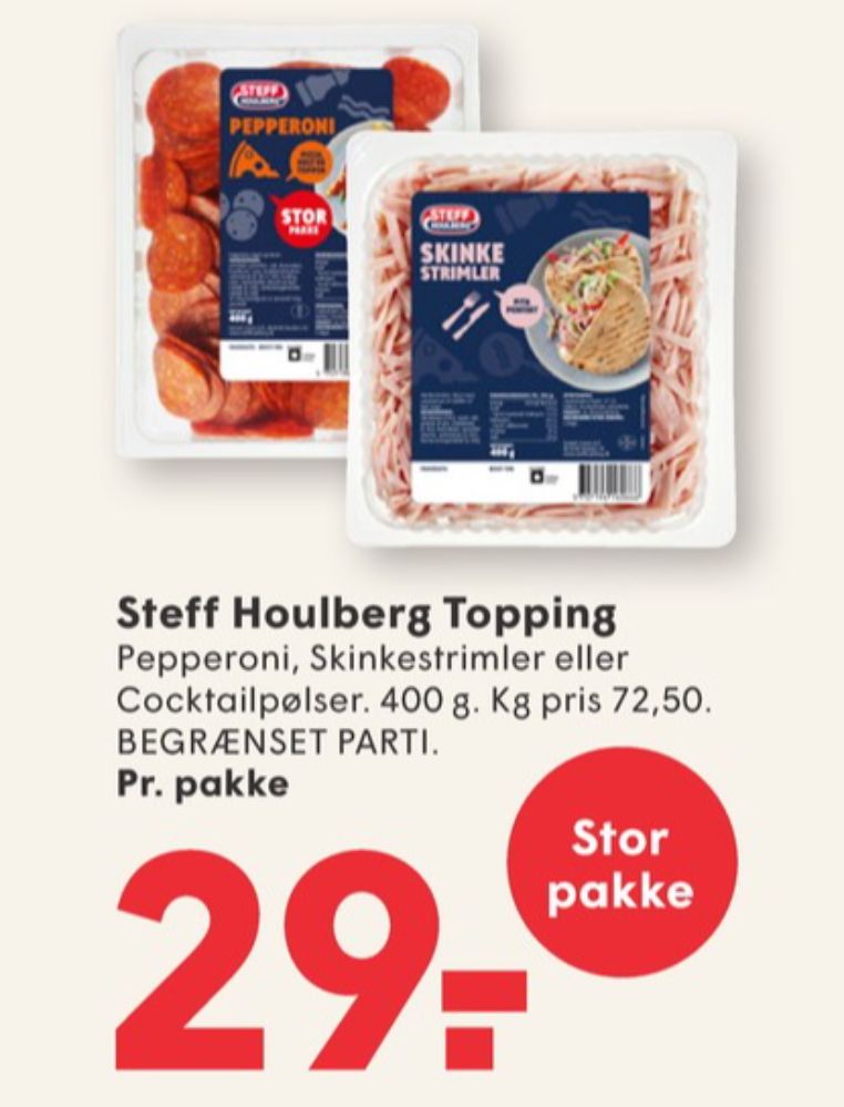 Steff Houlberg, Pepperoni