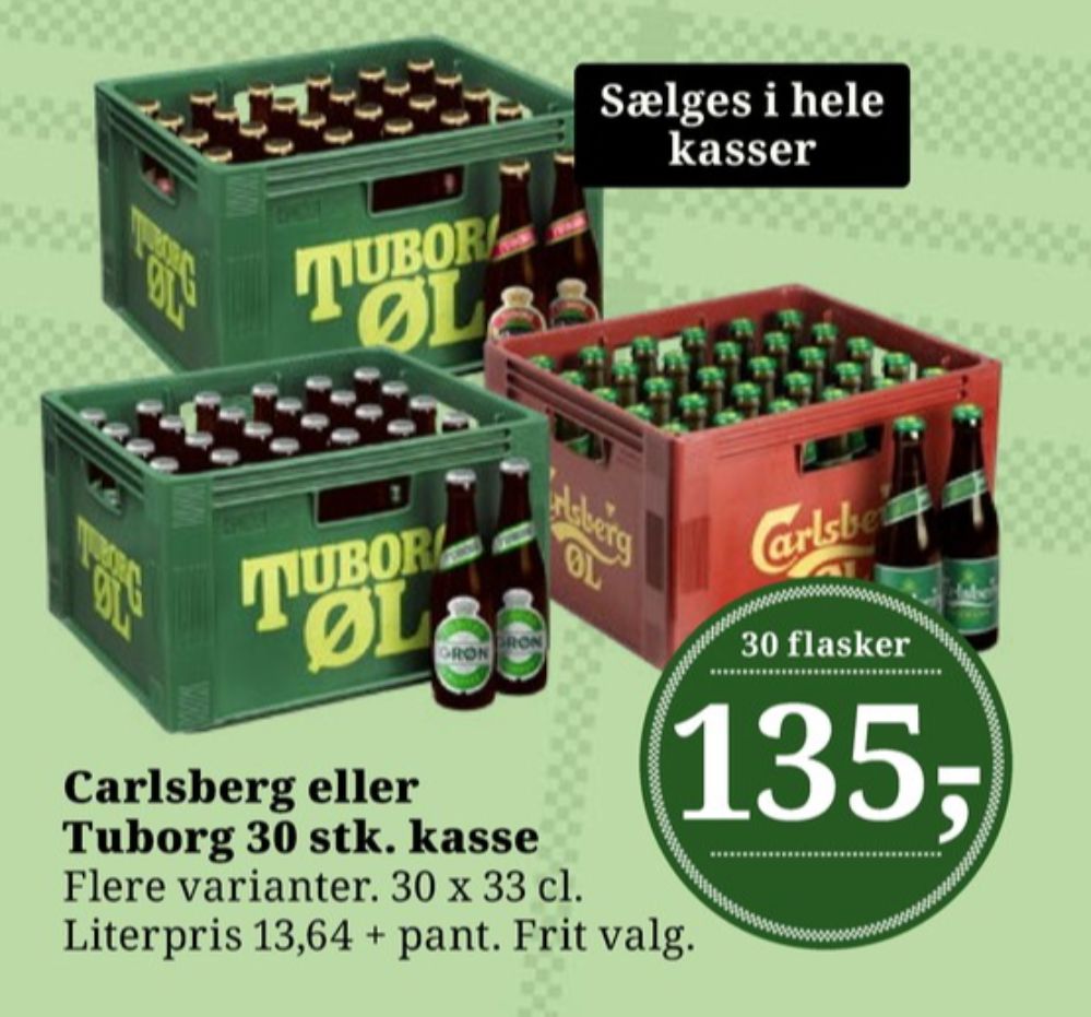 Tuborg Classic, Øl