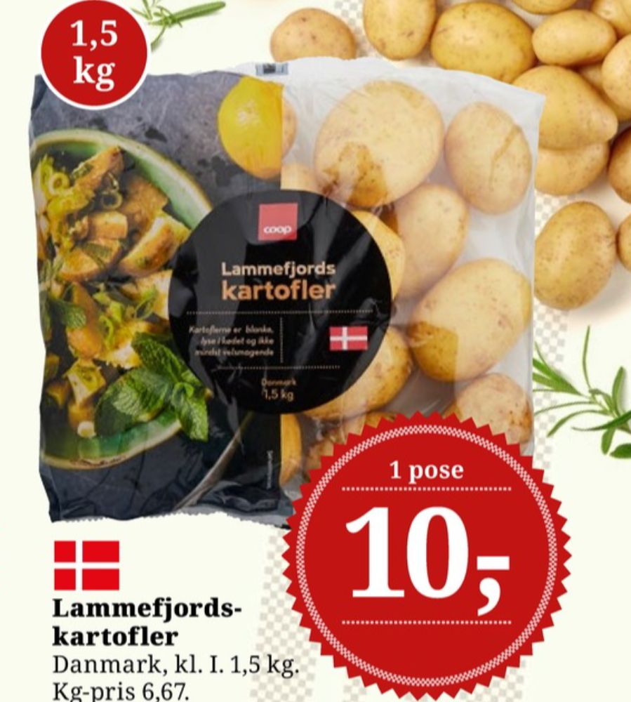 Coop, Kartofler