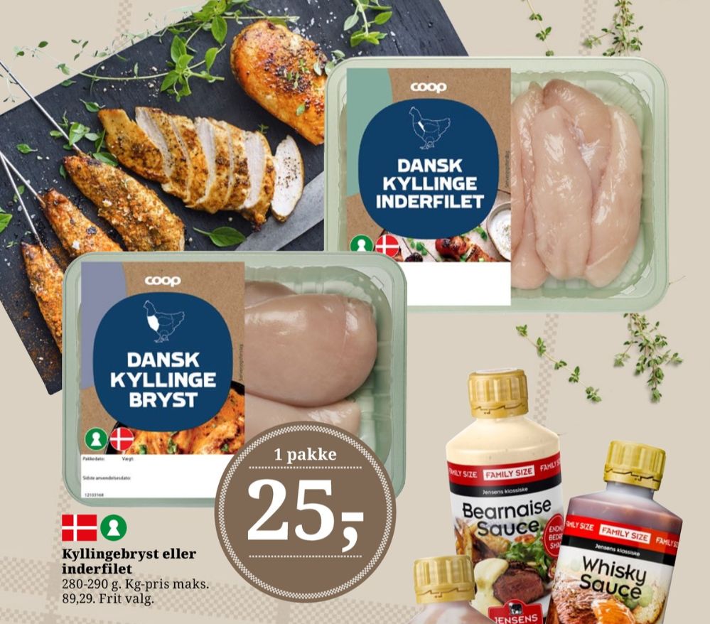 Coop, Kyllingebrystfilet