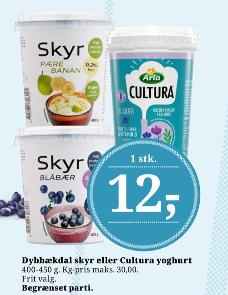 Dybbækdal, Pære & Banan Skyr 