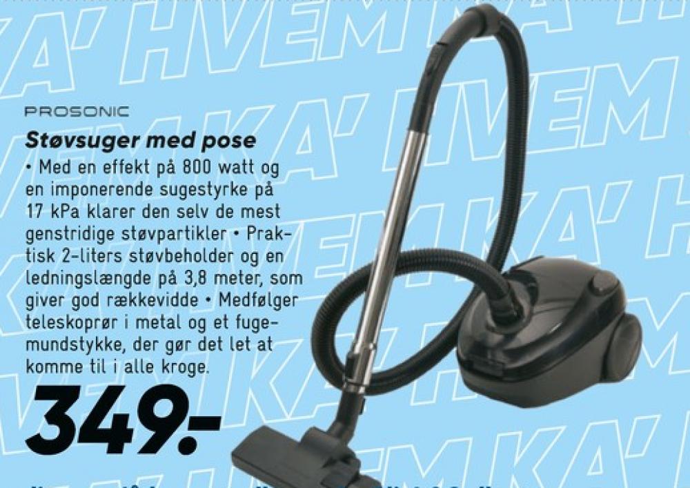 Prosonic, Støvsuger