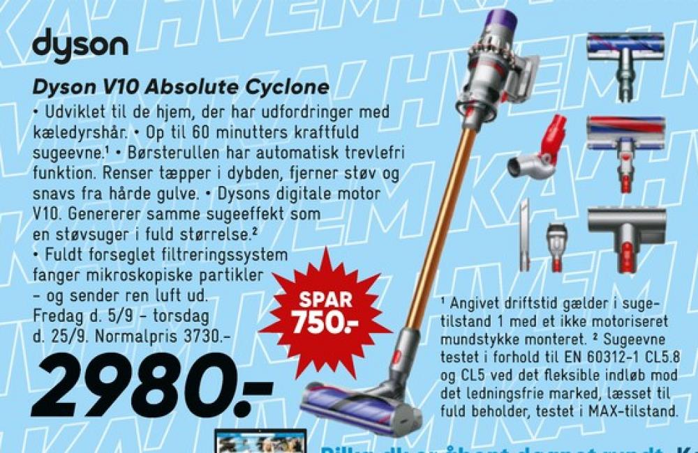 Dyson, Støvsuger