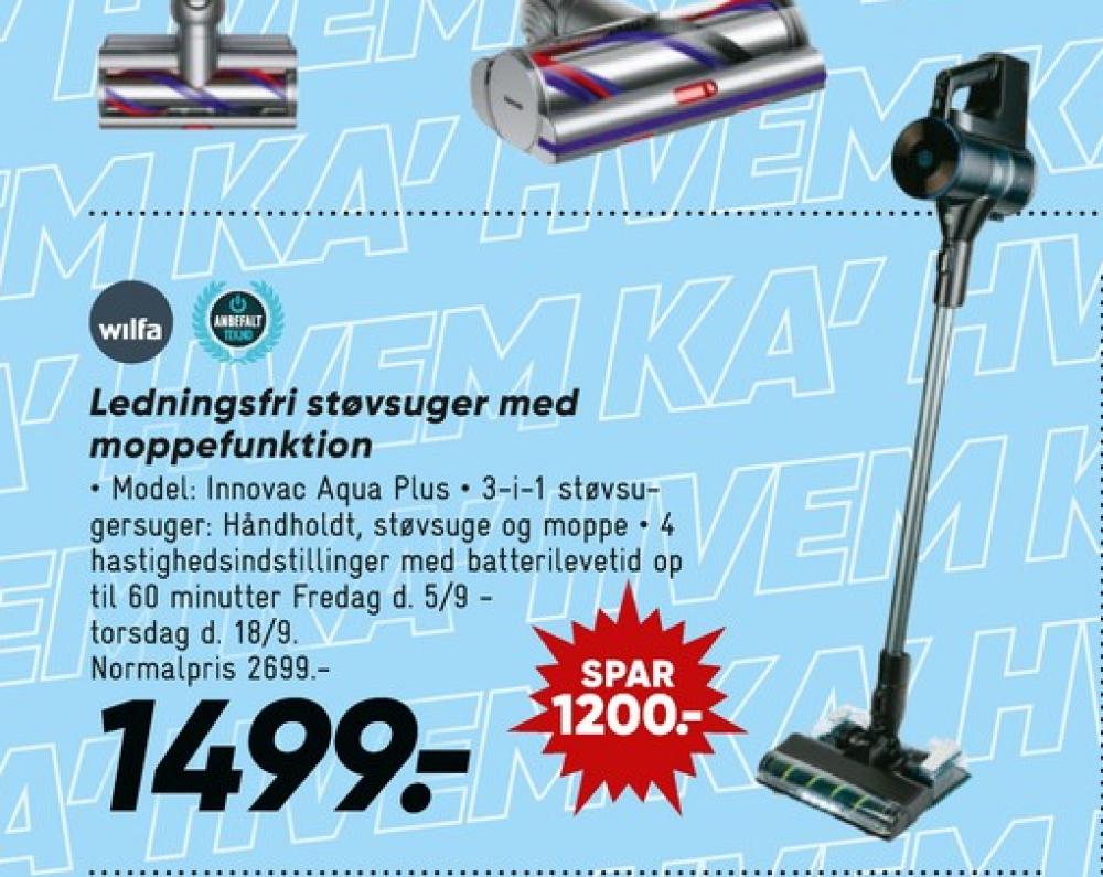 Wilfa, Støvsuger