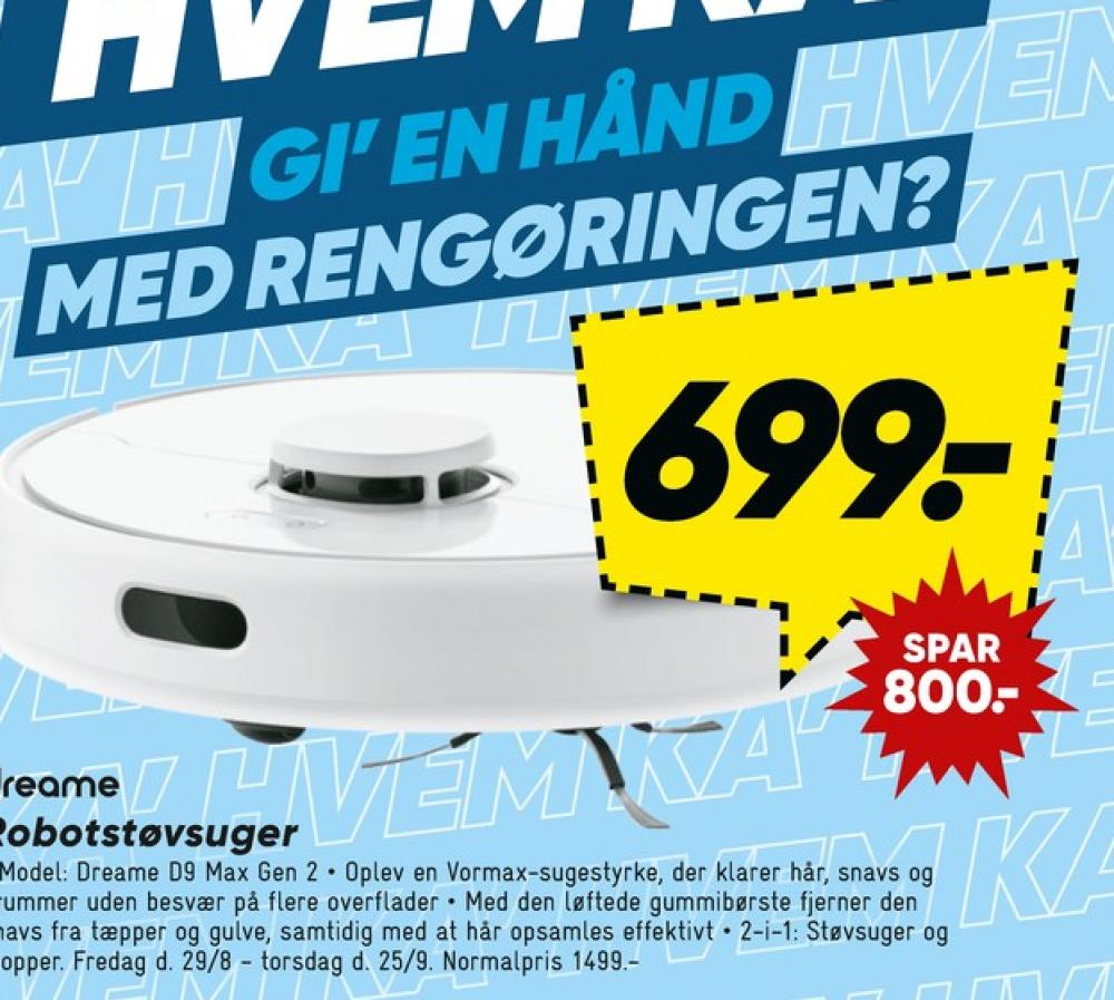 dreame, Robotstøvsuger