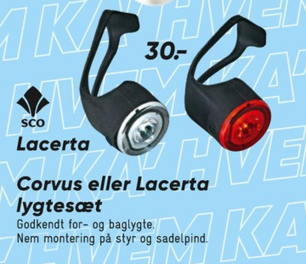 SCO, Cykellygtesæt