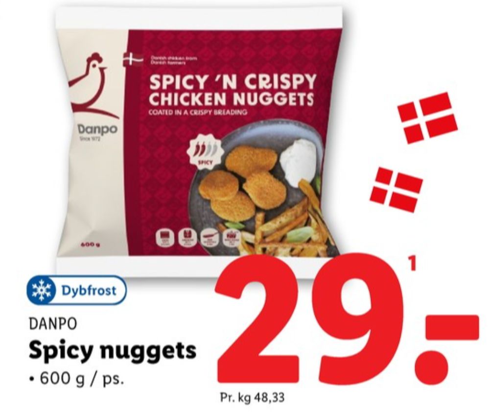 Danpo, Spicy Chicken Nuggets