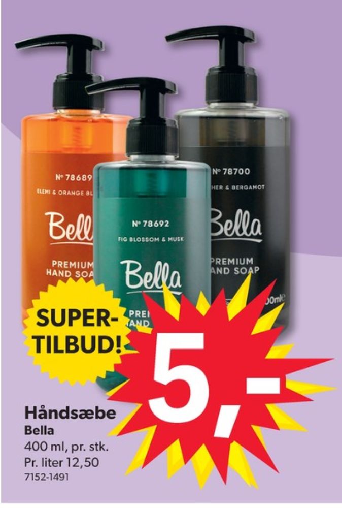 Bellecare, Flydende sæbe