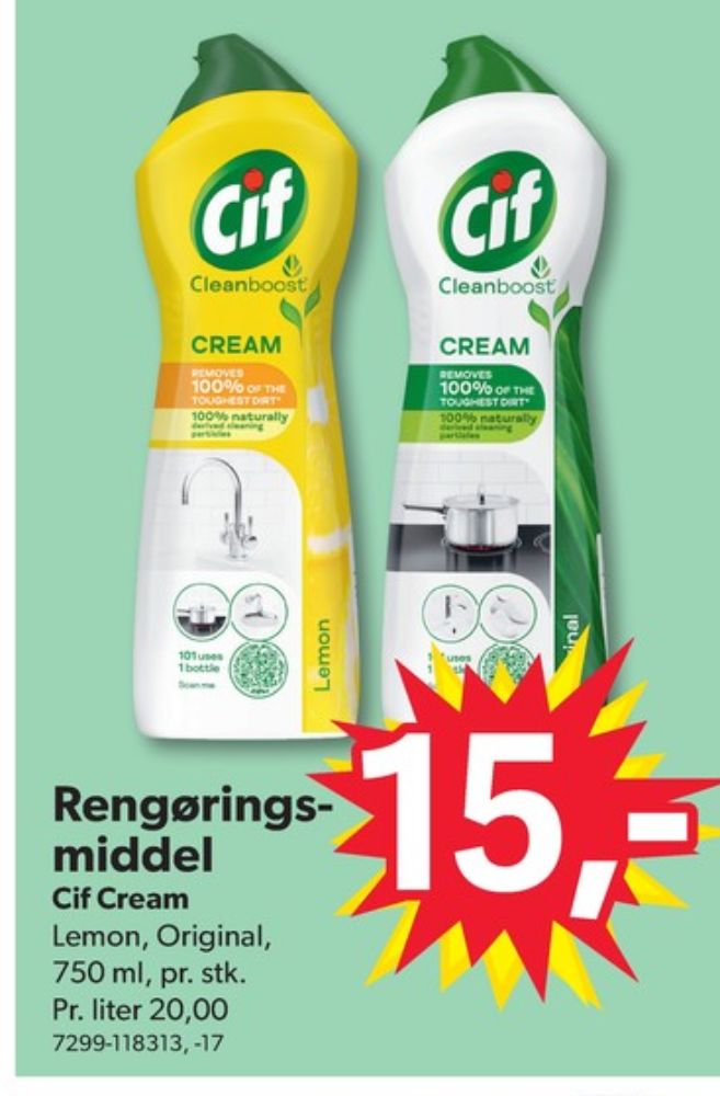 Cif, Rengøring - universal