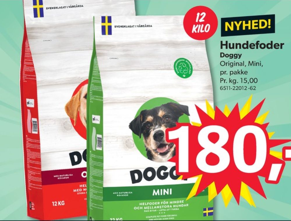 Doggy, Hundefoder